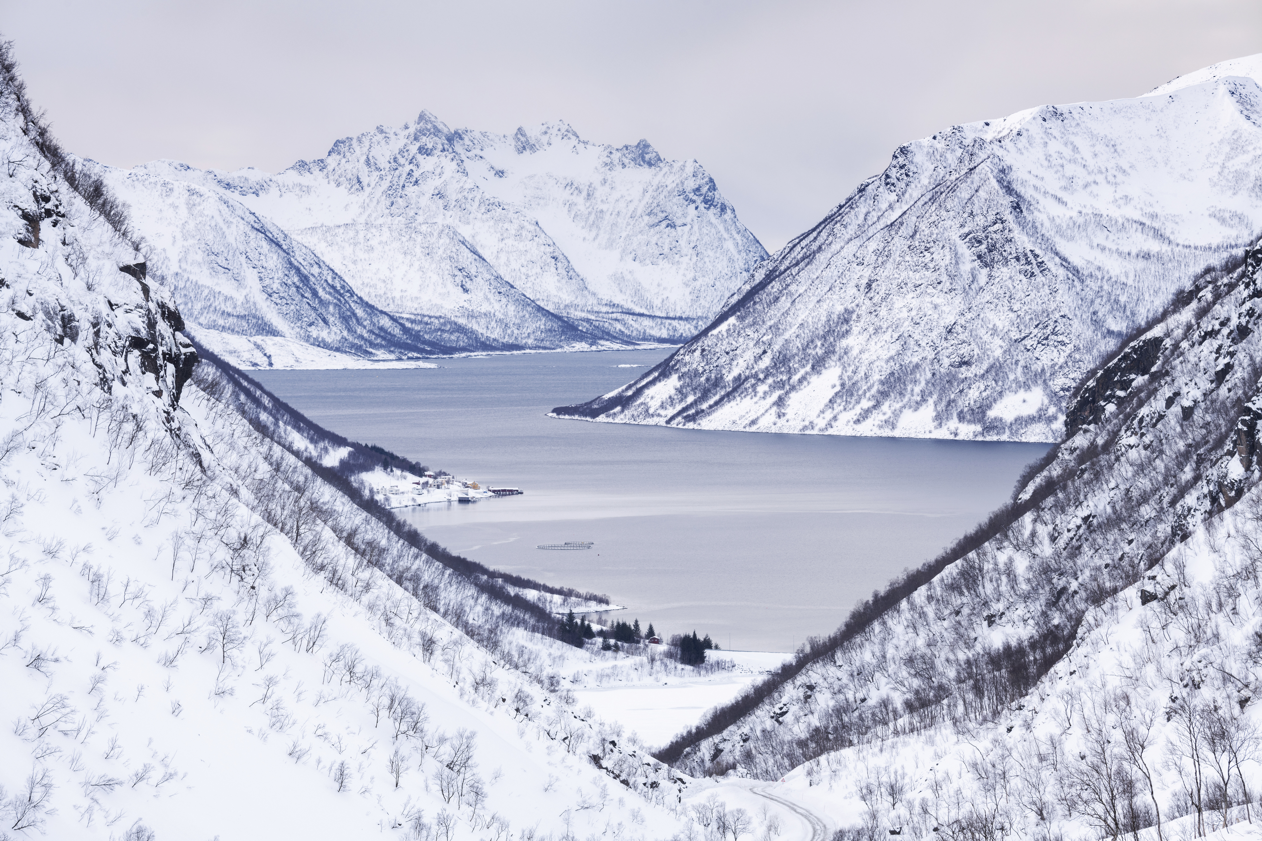 Fjordlandschaften in der Finnmark 