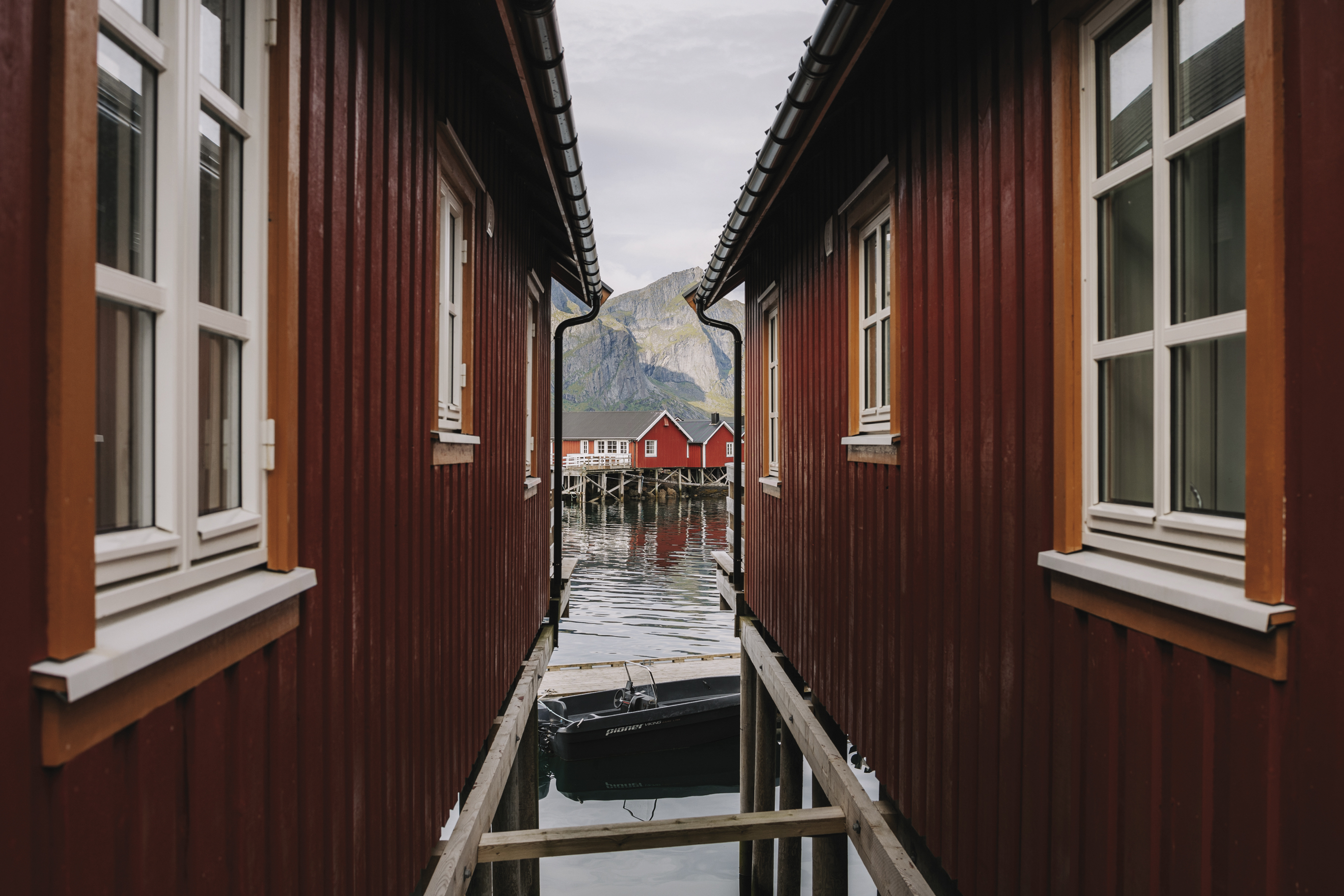 Rorbuer sind ehemalige Fischerhütten